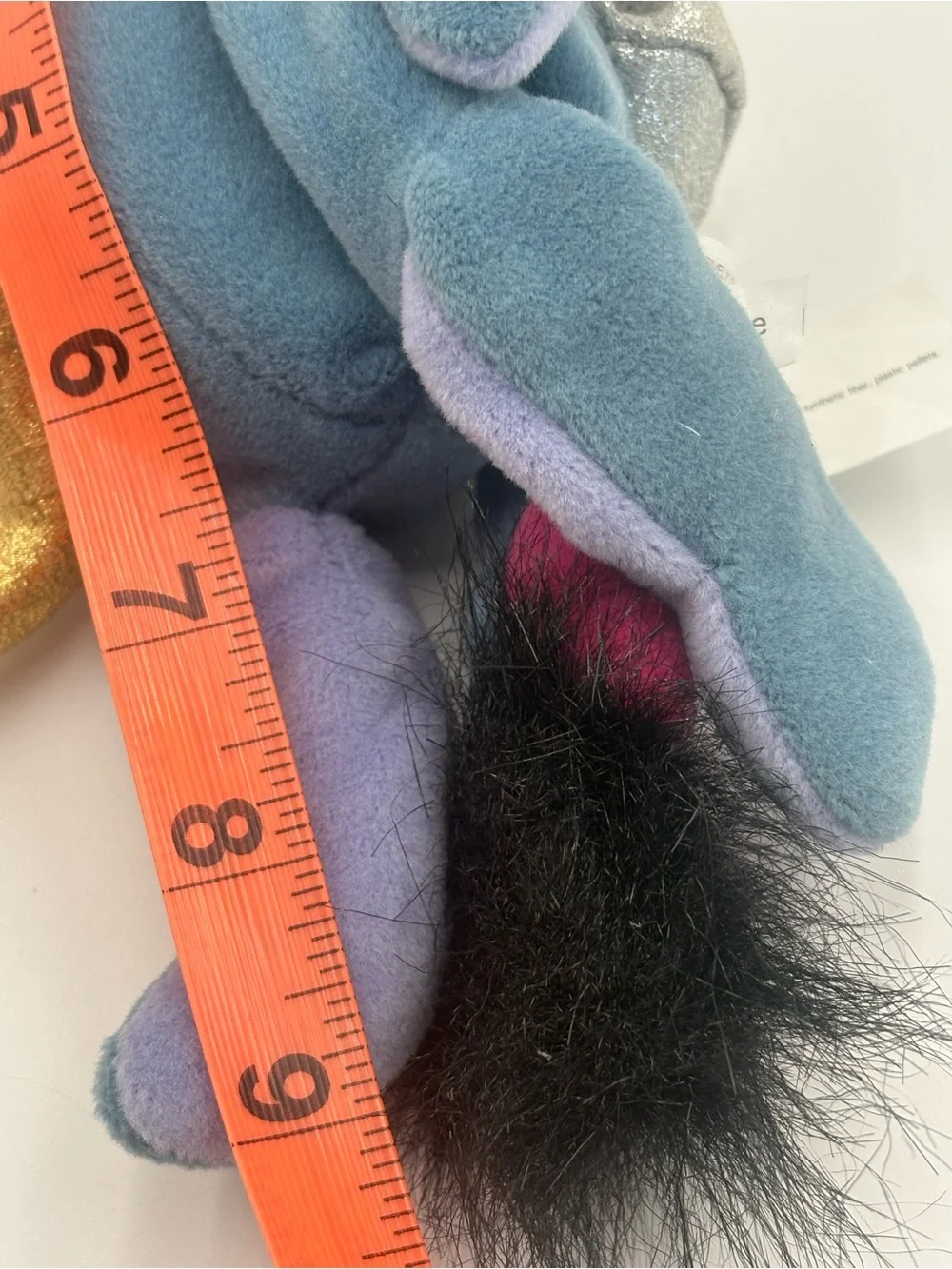 Disney Store Cupid Eeyore Plush Winnie the Pooh Valentine Angel Bow Arrow 9”